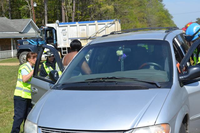 Dump truck & van 4-12-2012